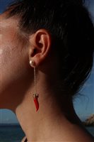 Boucle d'oreilles unique Lucedeimieiocchi Femme in Argent Pasta di turchese LDMO 807 OR TURCHESE - LDMO 807 OR TURCHESE